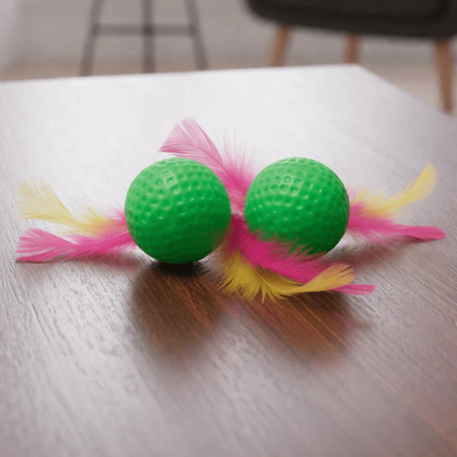 Feather Balls For Cats